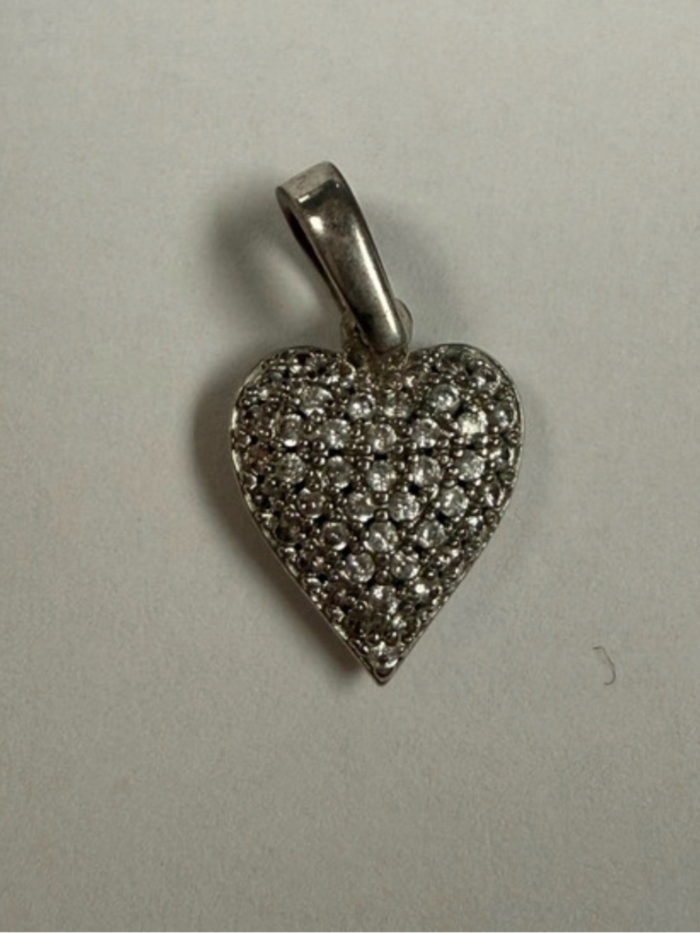 Melinda Maria icons charm pave heart